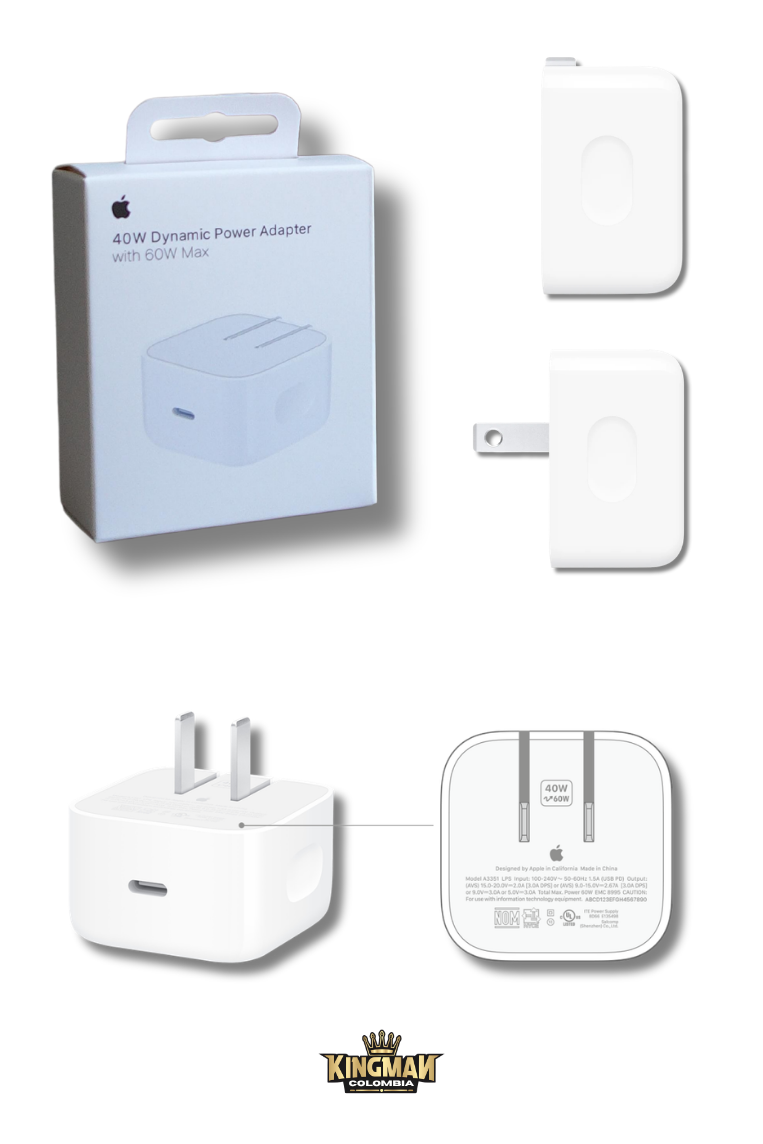 Adaptador iPhone 40W Original