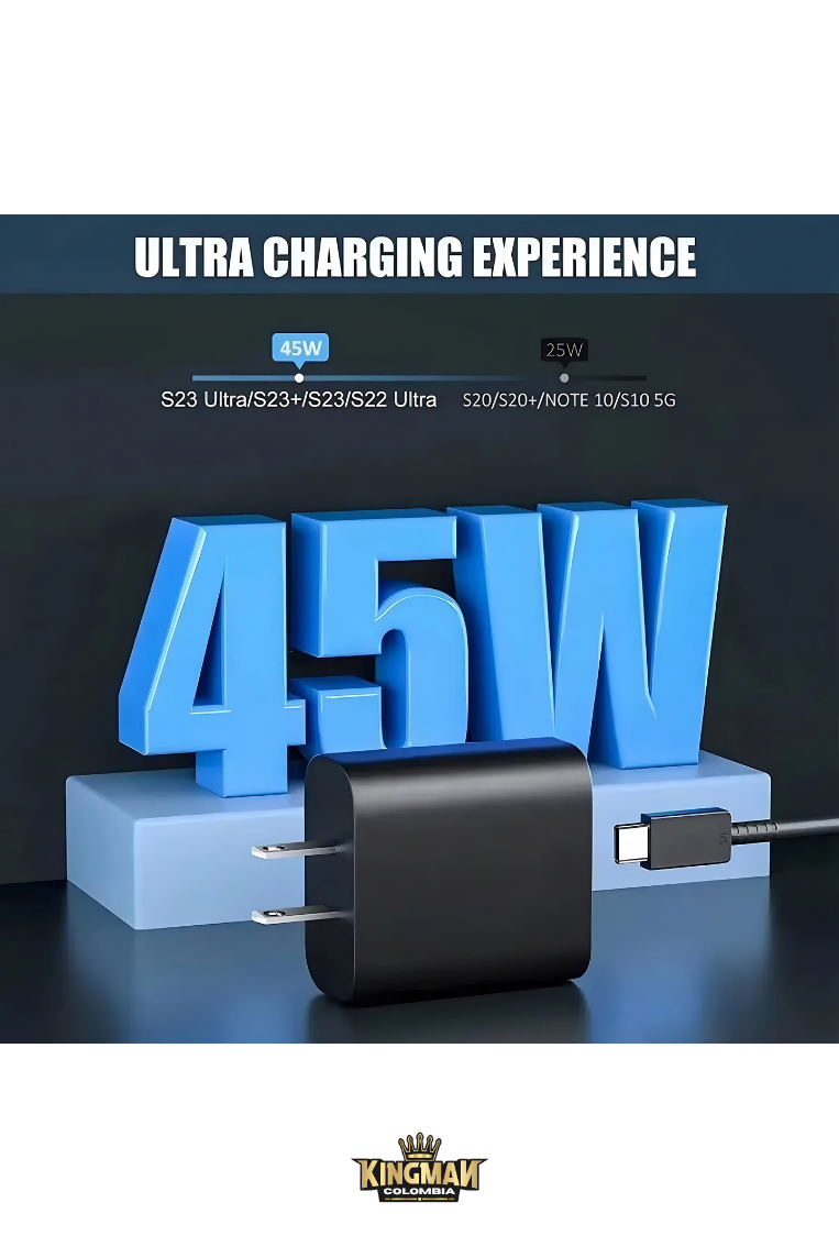 Adaptador Samsung 45W Original