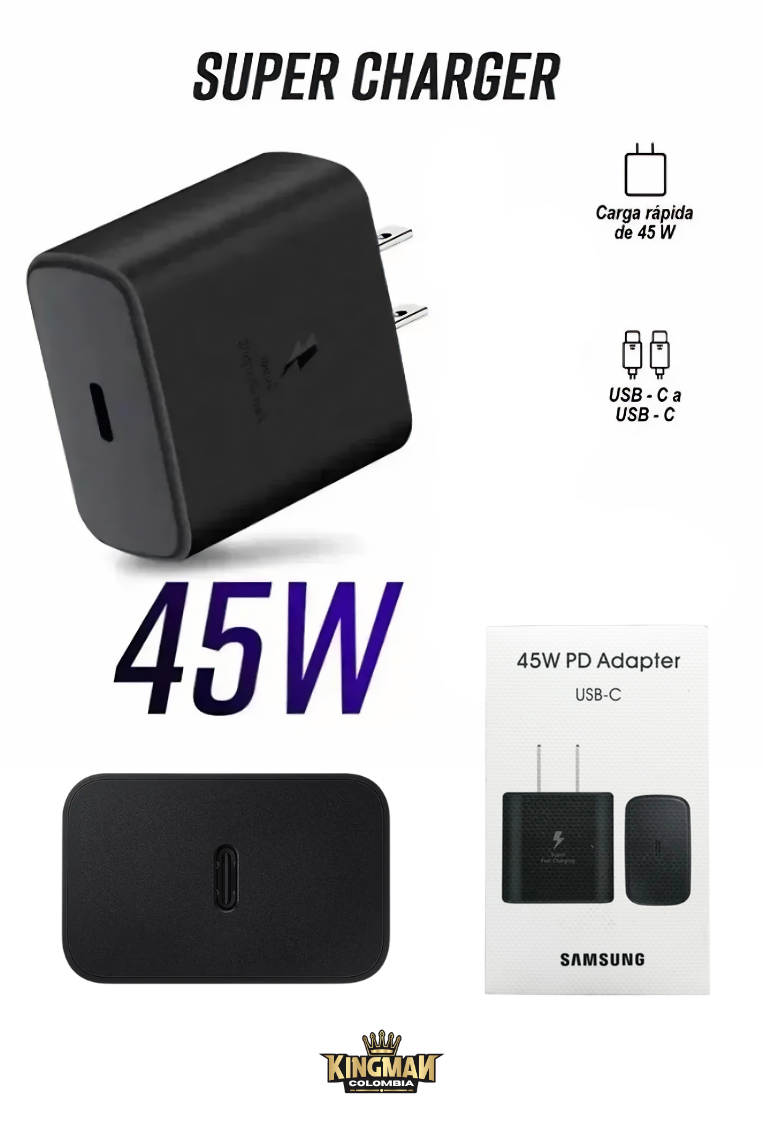 Adaptador Samsung 45W Original