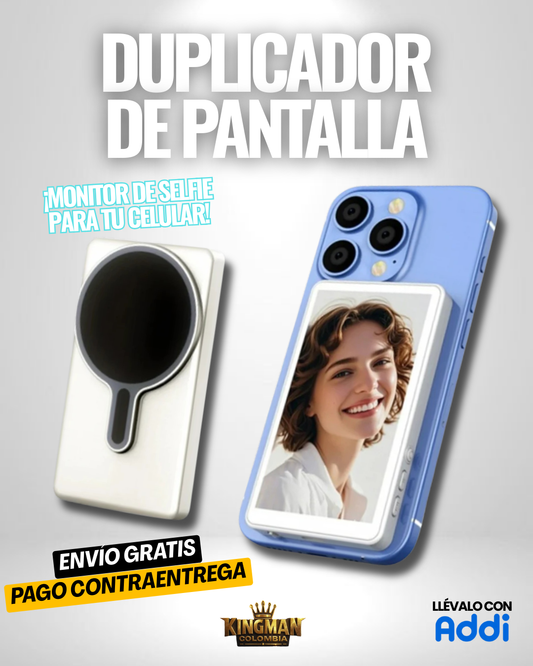 Duplicador de pantalla y selfie magnético
