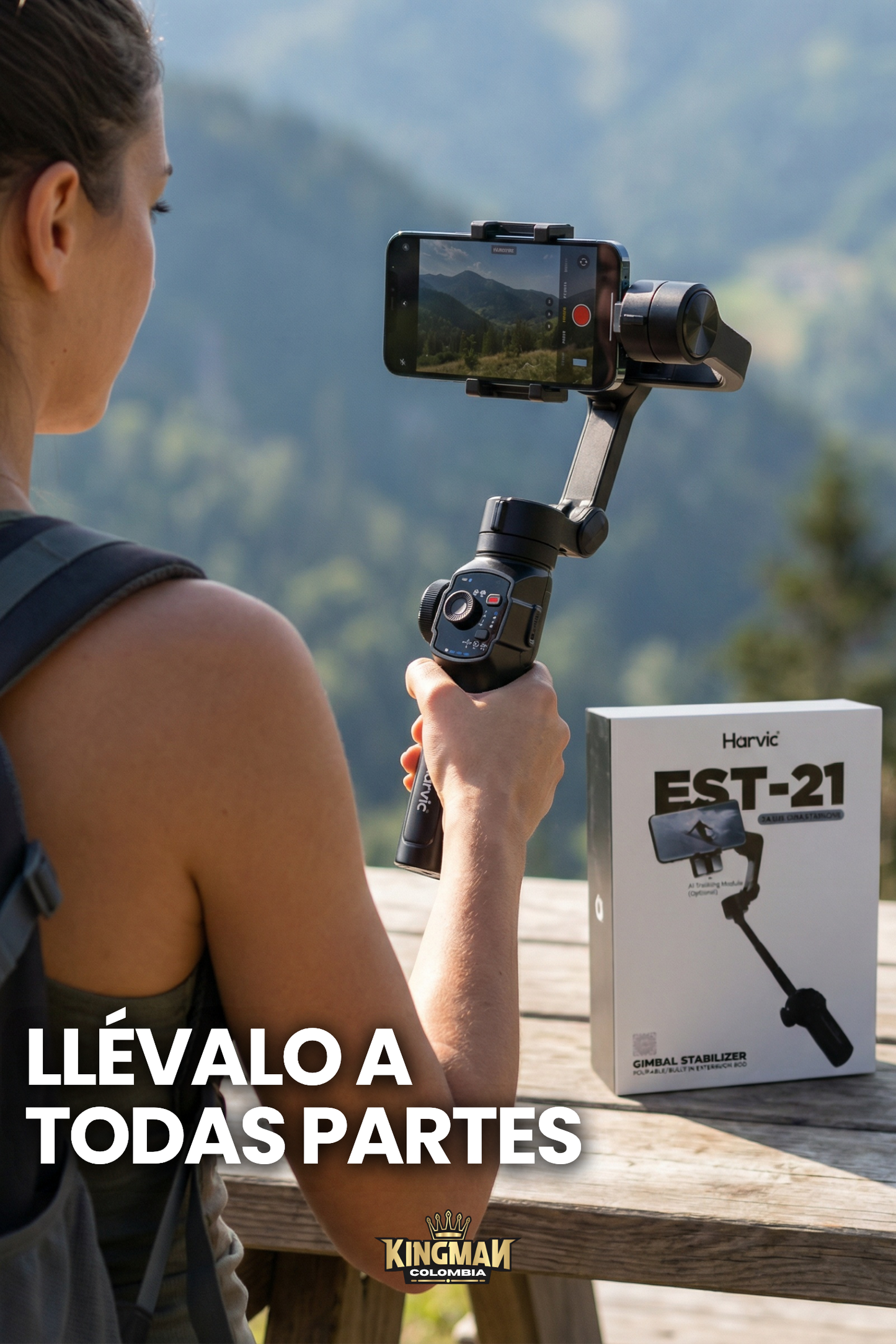 Estabilizador Gimbal Harvic EST-21
