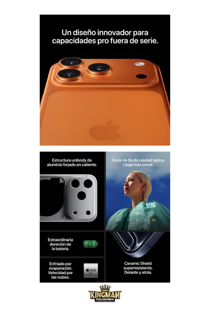iPhone 17 Pro 256GB Nuevo sin caja Exhibición