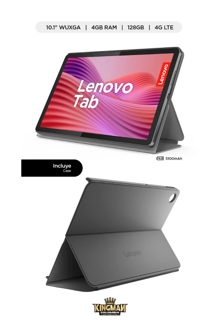 Lenovo Tab 4/128GB + Folio Case