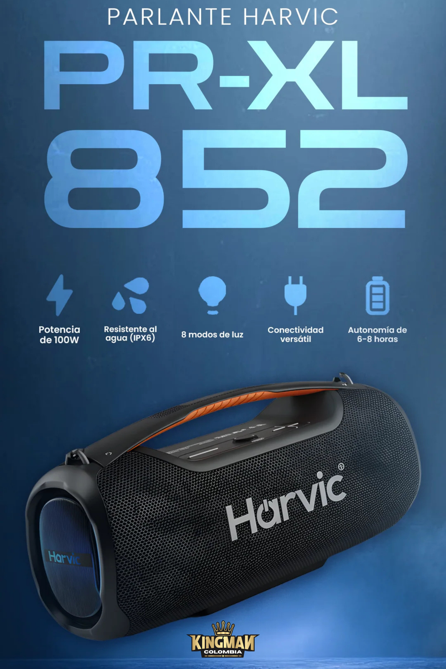 Parlante Harvic PR-XL-852